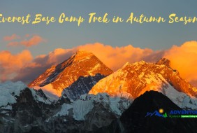 Everest Base Camp Trek in Autumn Season