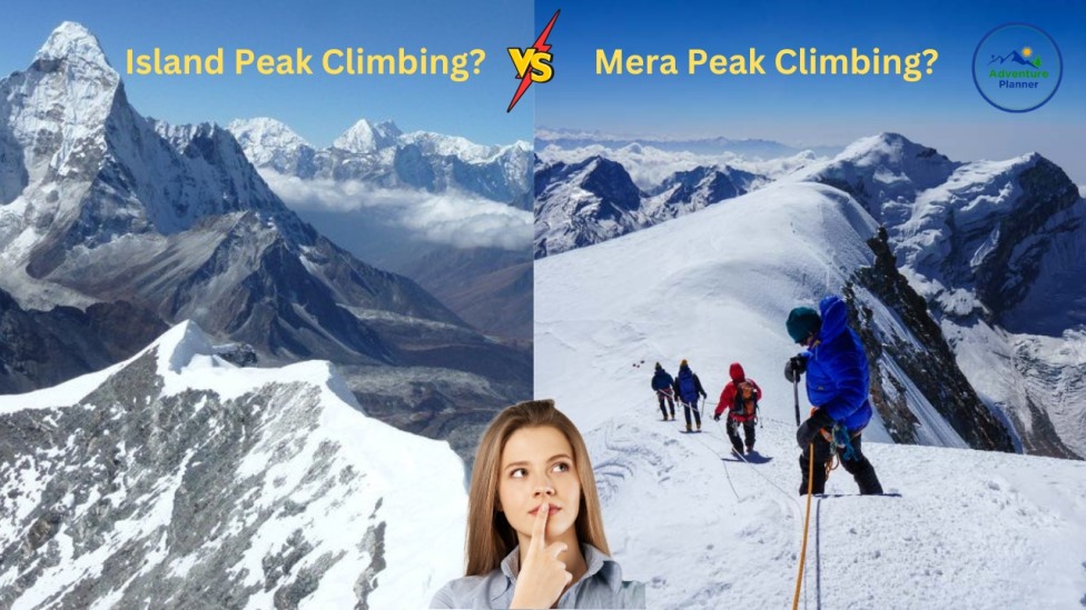 Mera Peak Climb vs Island Peak Climb